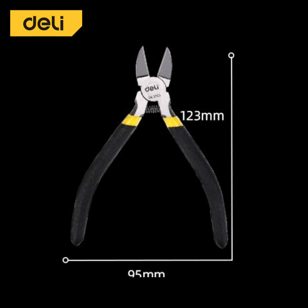 คีมปากตัด DELI EDL2715-YL-01 5นิ้ว